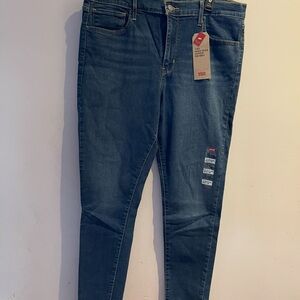 Levi's Blue Skinny Jeans Classic Denim